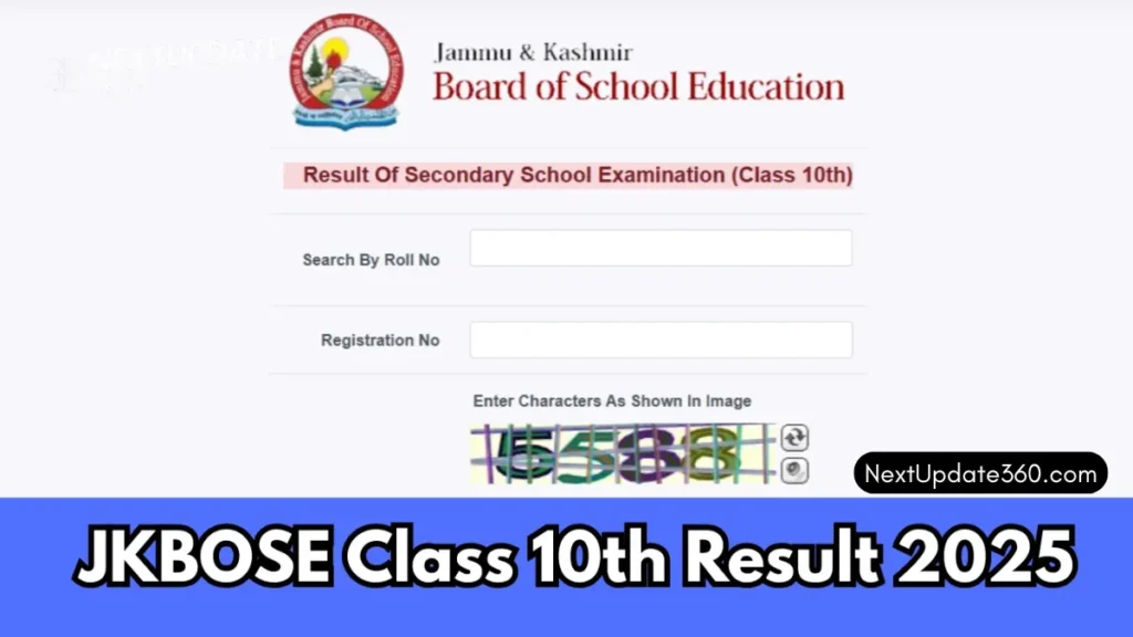 JKBOSE Class 10th Result Update