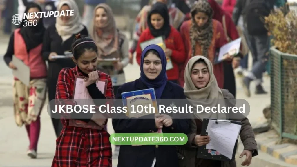 JKBOSE Class 10th Result
