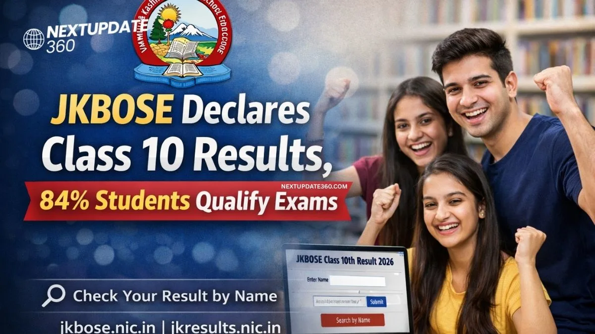 JKBOSE Declares Class 10 Results
